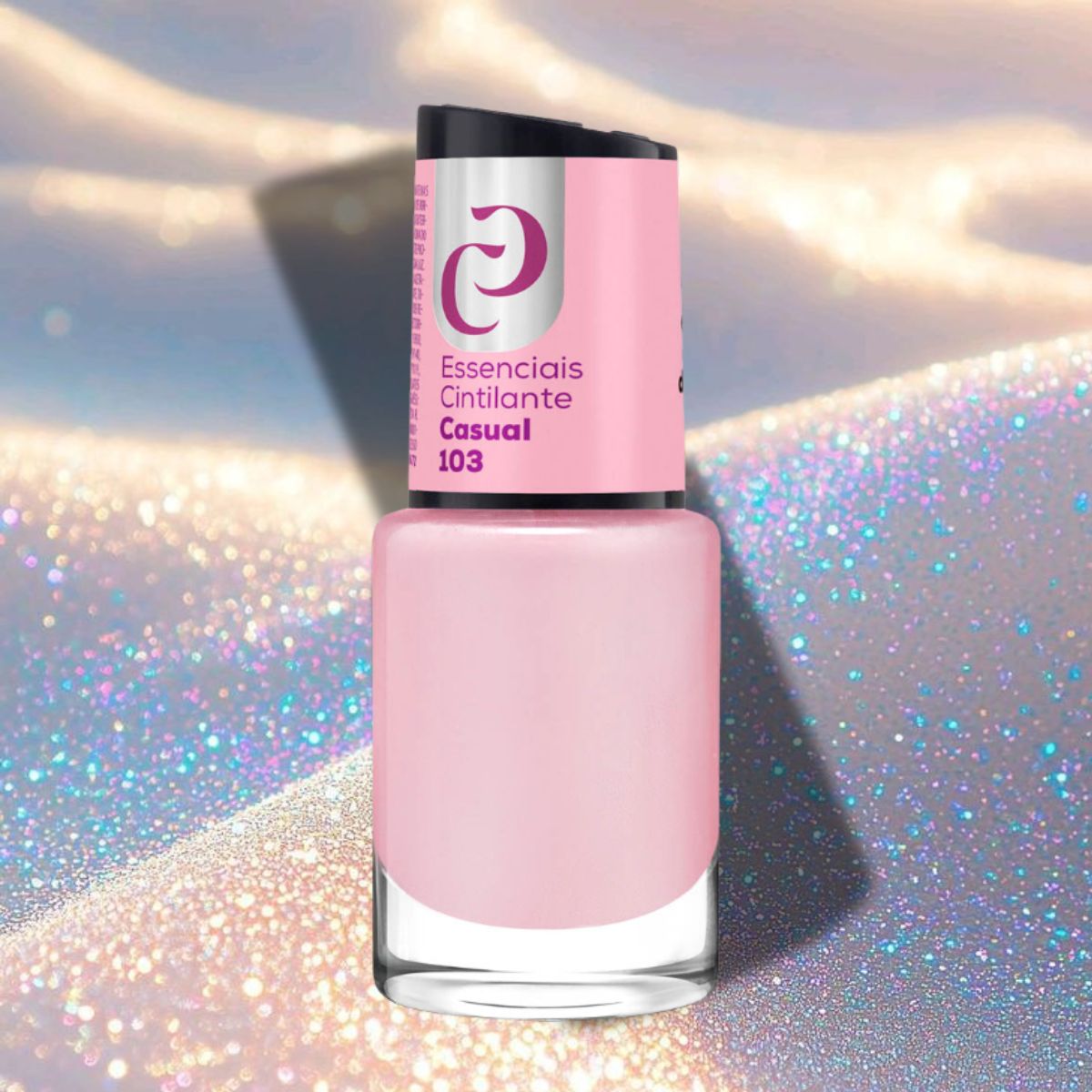ESMALTE CORA ESSENCIAIS CINTILANTE CASUAL Nº103 10ML