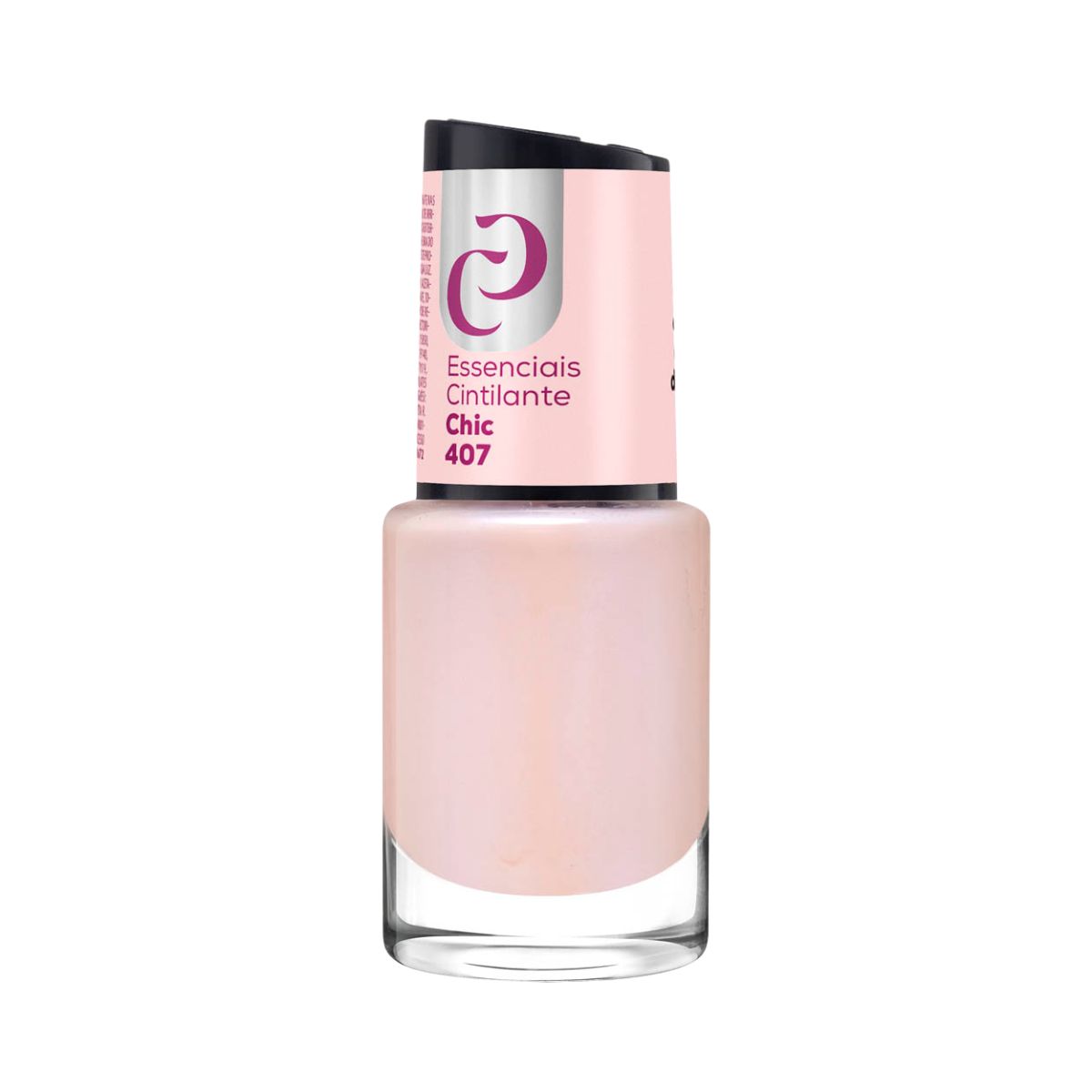 ESMALTE CORA ESSENCIAIS CINTILANTE CHIC Nº407 10ML