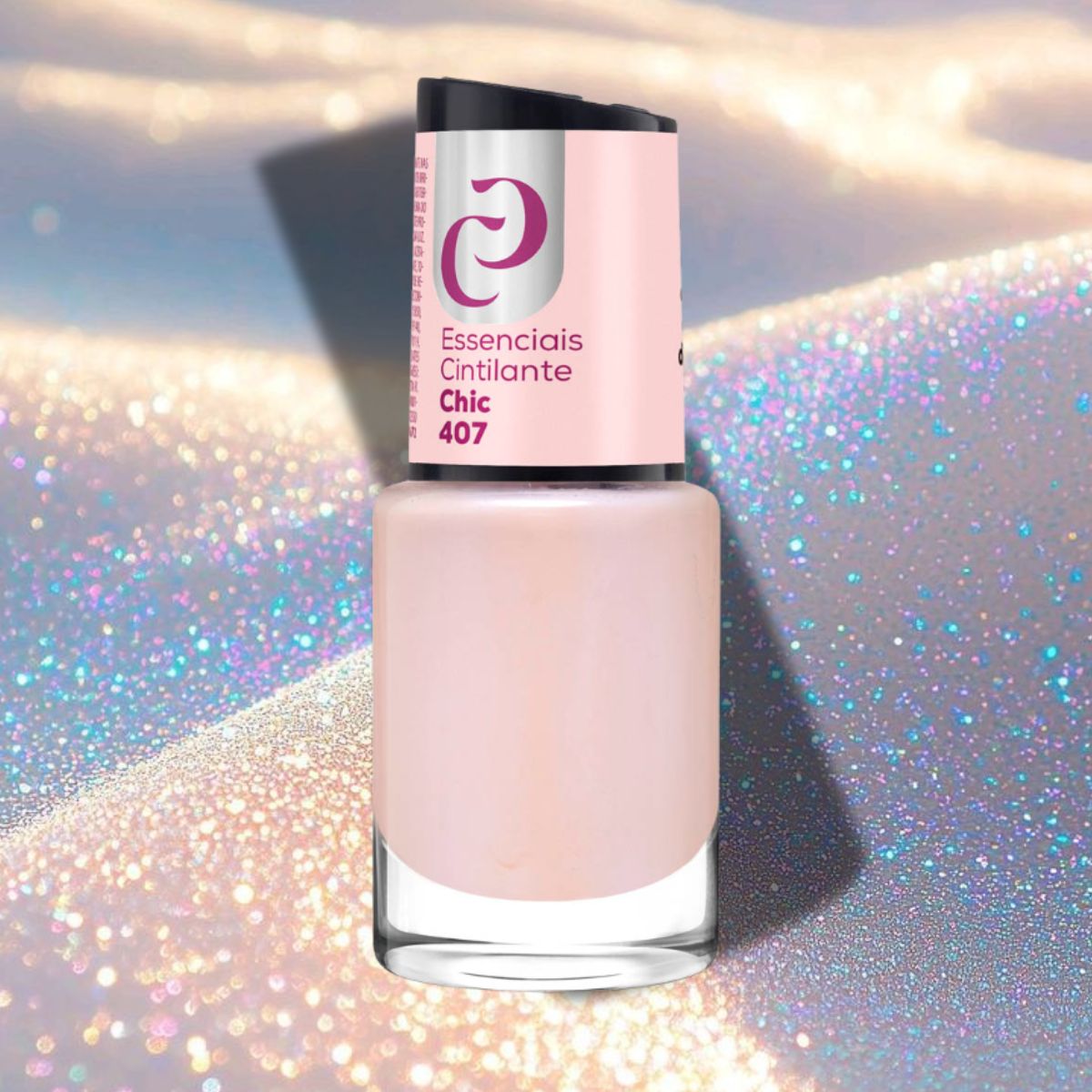 ESMALTE CORA ESSENCIAIS CINTILANTE CHIC Nº407 10ML
