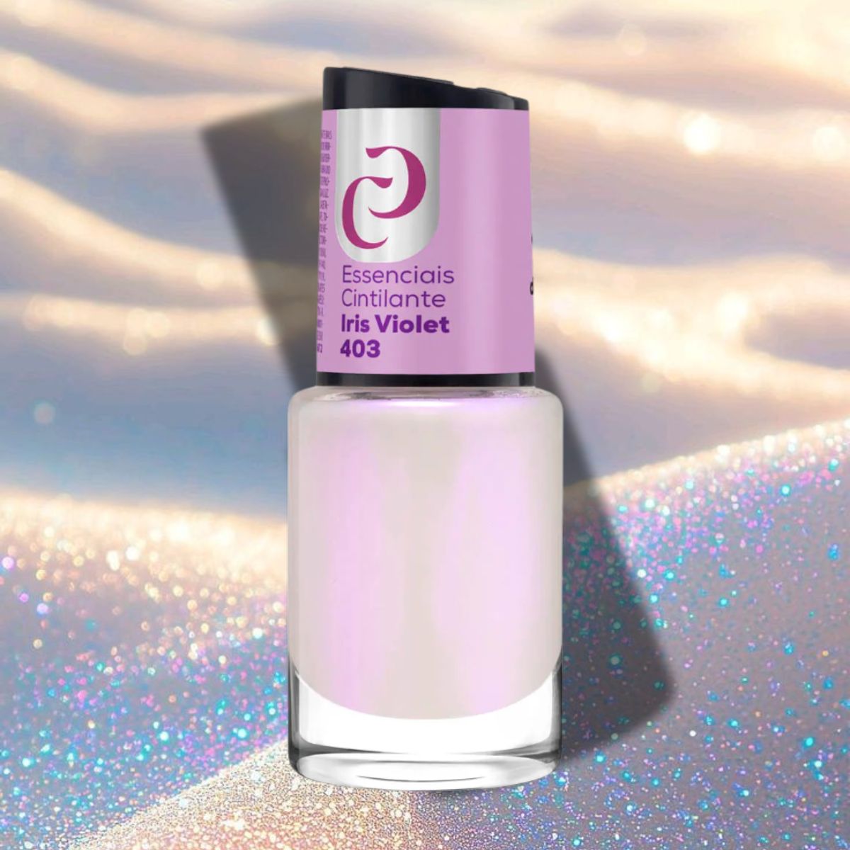 ESMALTE CORA ESSENCIAIS CINTILANTE IRIS VIOLET Nº403 10ML