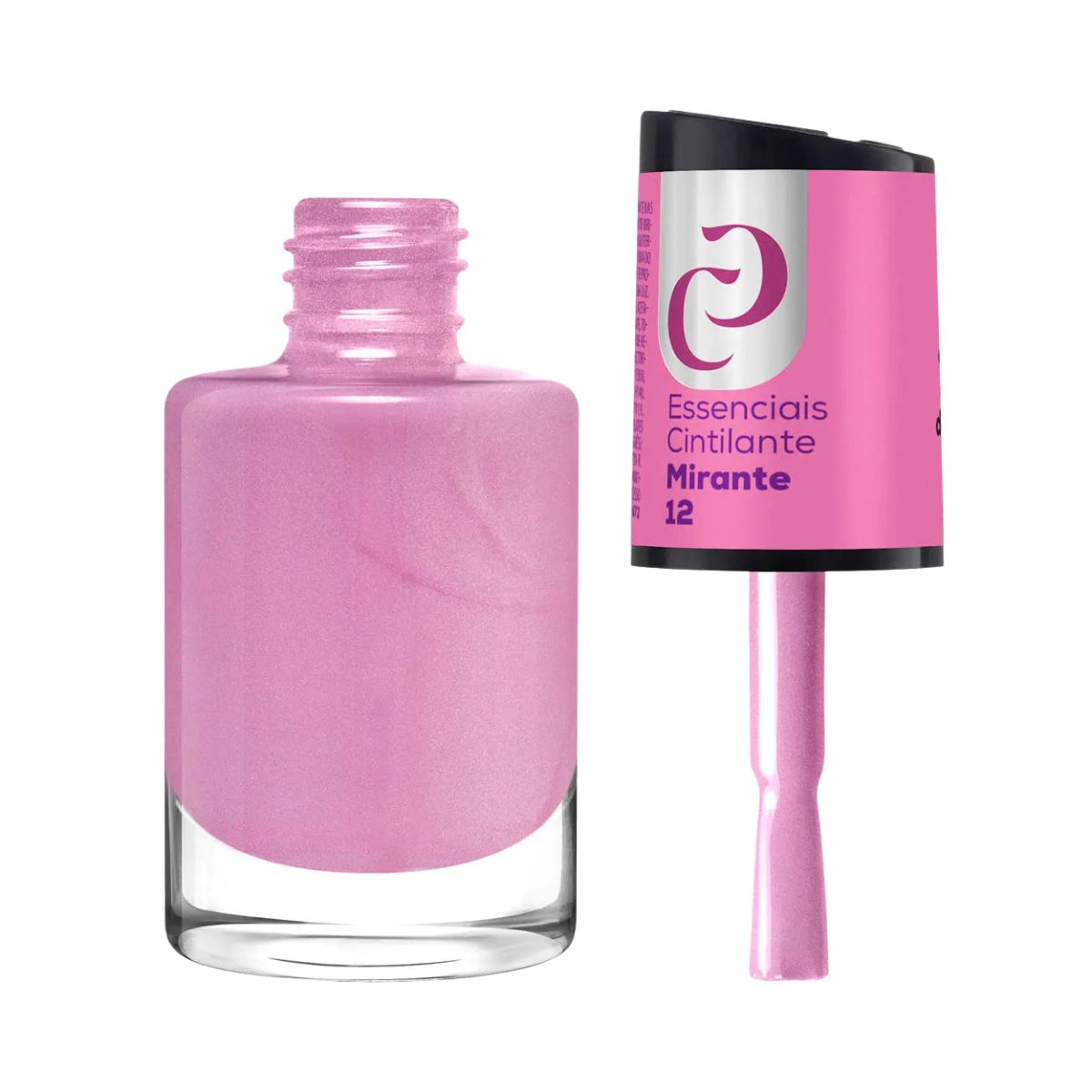 ESMALTE CORA ESSENCIAIS CINTILANTE MIRANTE Nº12 10ML