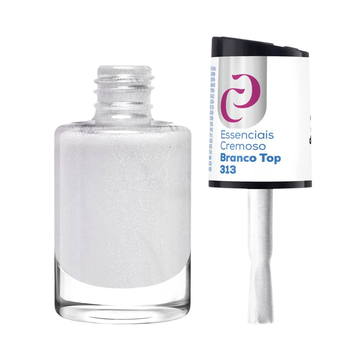ESMALTE CORA ESSENCIAIS CREMOSO BRANCO TOP Nº313 10ML
