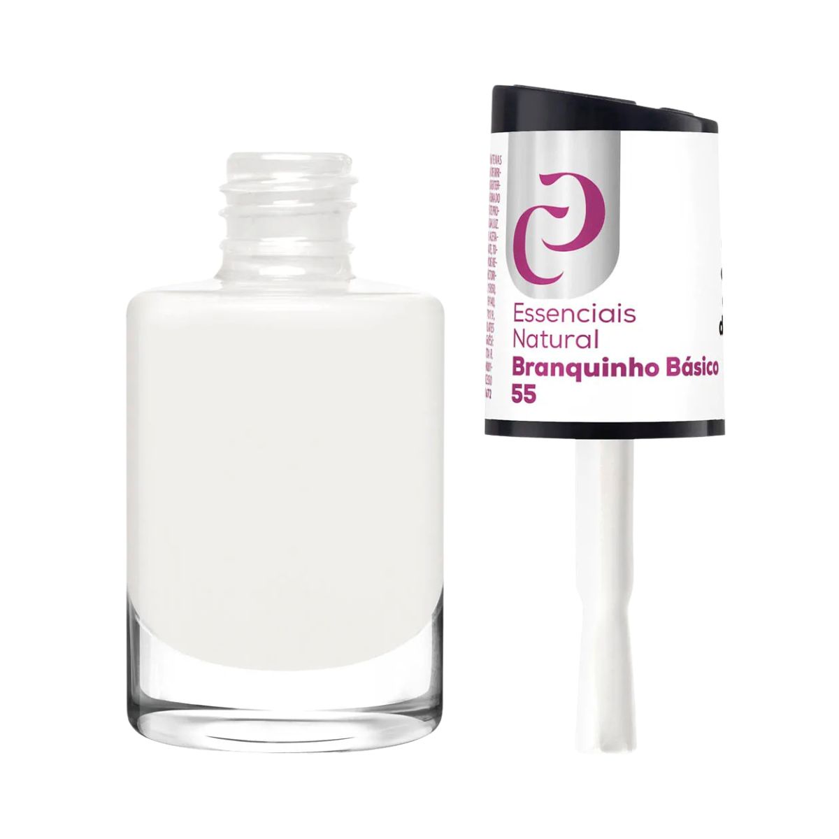 ESMALTE CORA ESSENCIAIS NATURAL BRANQUINHO BÁSICO Nº55 10ML