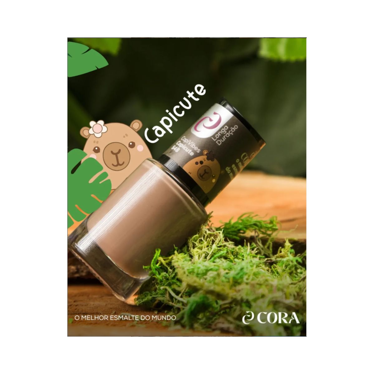ESMALTE CORA CAPIVIBES CAPICUTE Nº548 10ML