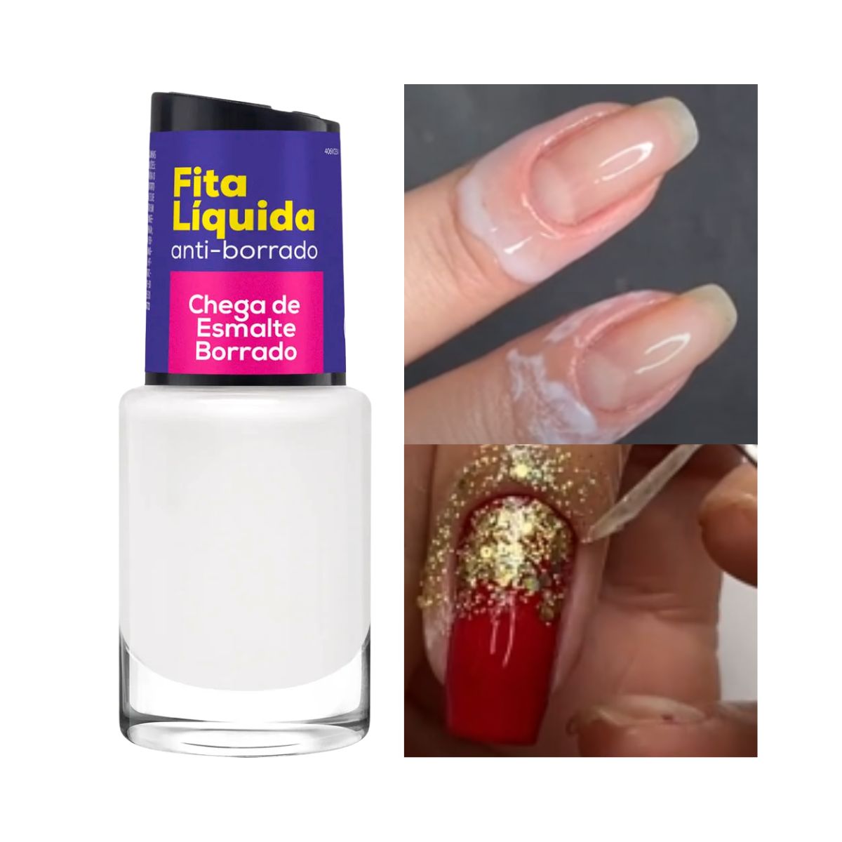 FITA LÍQUIDA CORA CUIDADOS ESPECIAIS UNHAS CORA 10ML