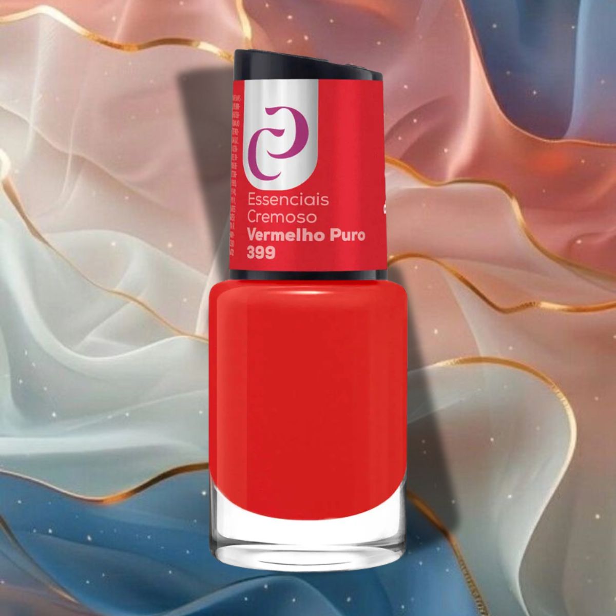 ESMALTE CORA ESSENCIAIS CREMOSO VERMELHO PURO Nº399 10ML