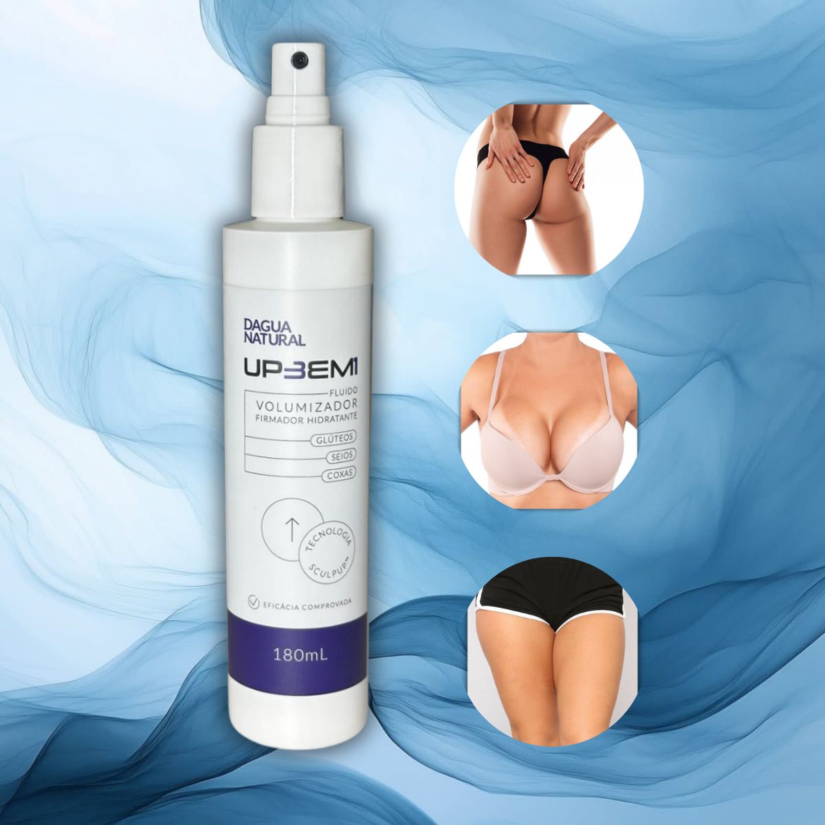 FLUIDO VOLUM UP 3X1 DAGUA NATURAL 180ML