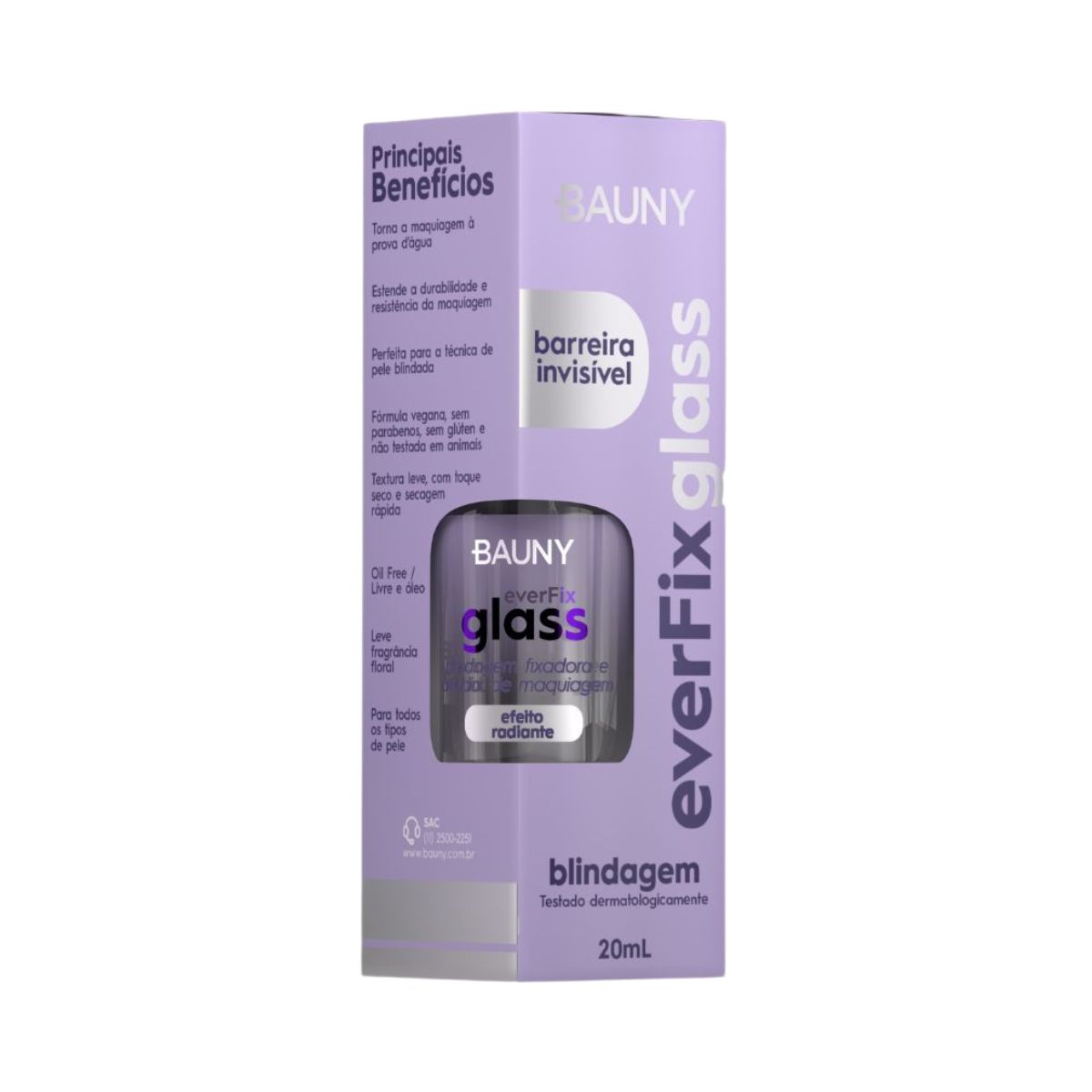 BLINDAGEM EVERFIX GLASS BAUNY 20ML