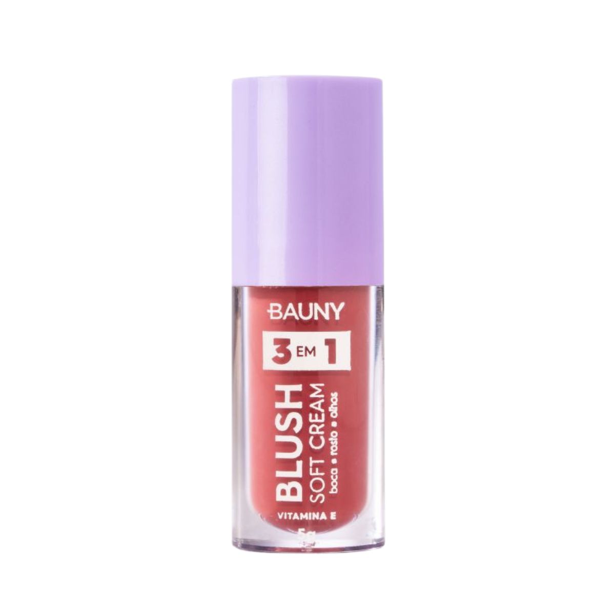 BLUSH LIQUIDO SOFT CREAM 3 EM 1 CHERRY MOCHA BAUNY 5G