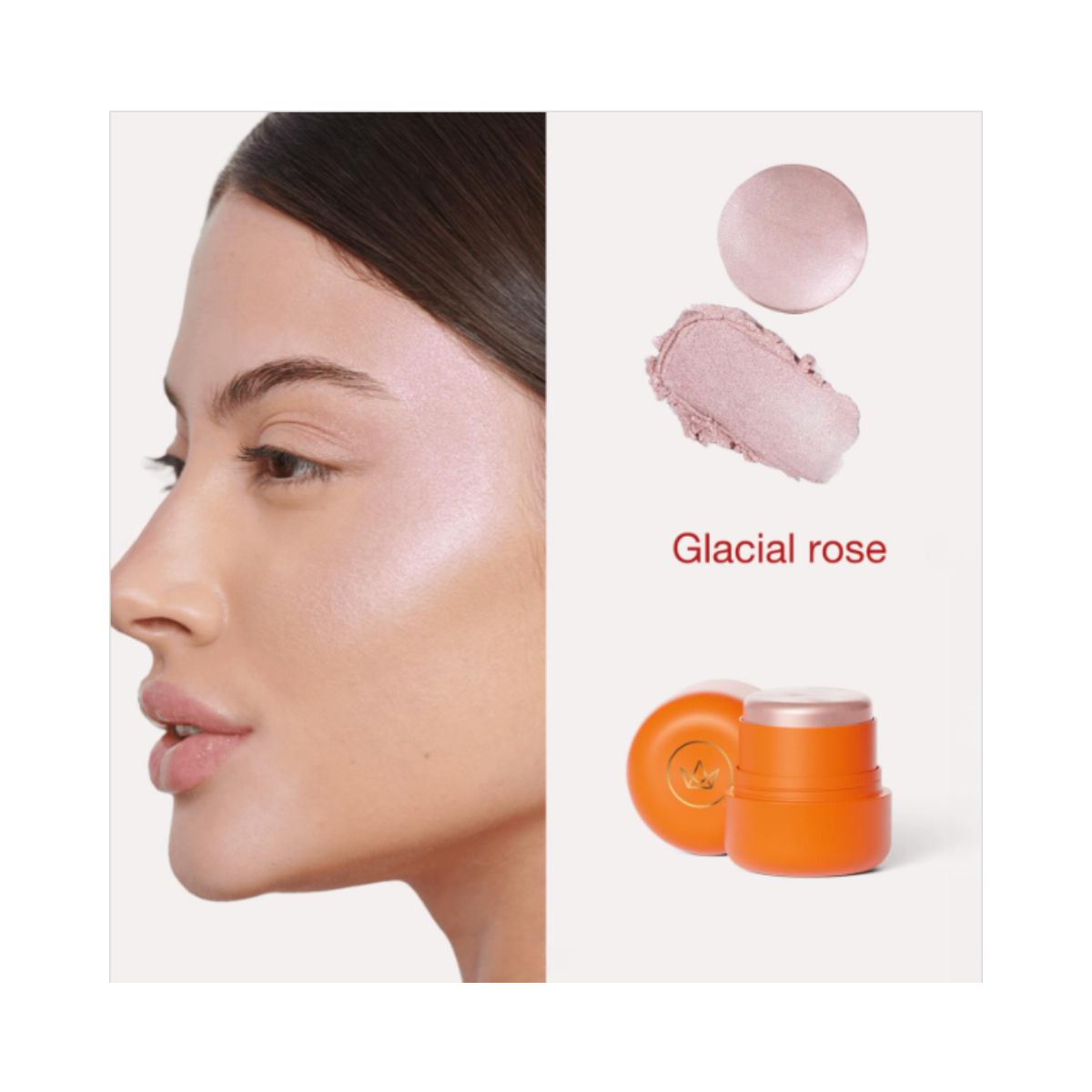 ILUMINADOR JELLY STICK GLACIAL ROSE MARI MARIA