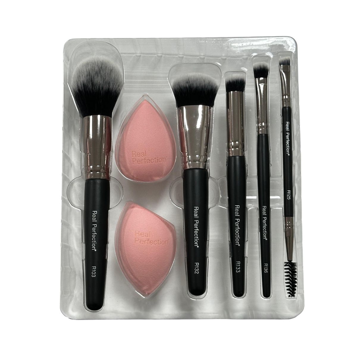 KIT REAL PERFECTION 5 PINCEIS+2ESPONJAS R°2006