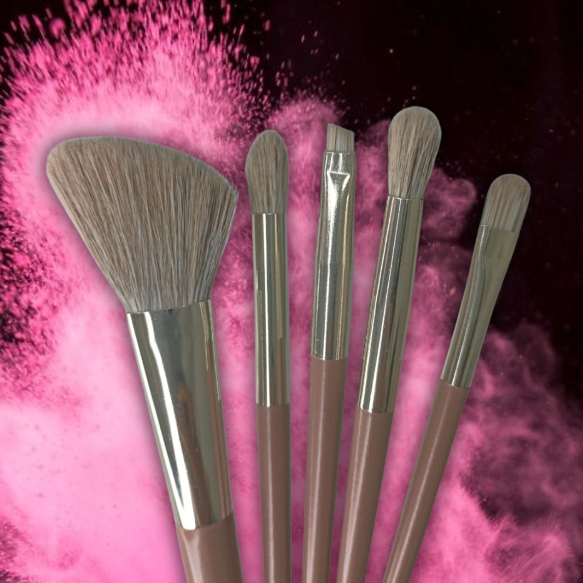 KIT DAFU PINCEL MAQUIAGEM C/5 DF110-PC0902-01