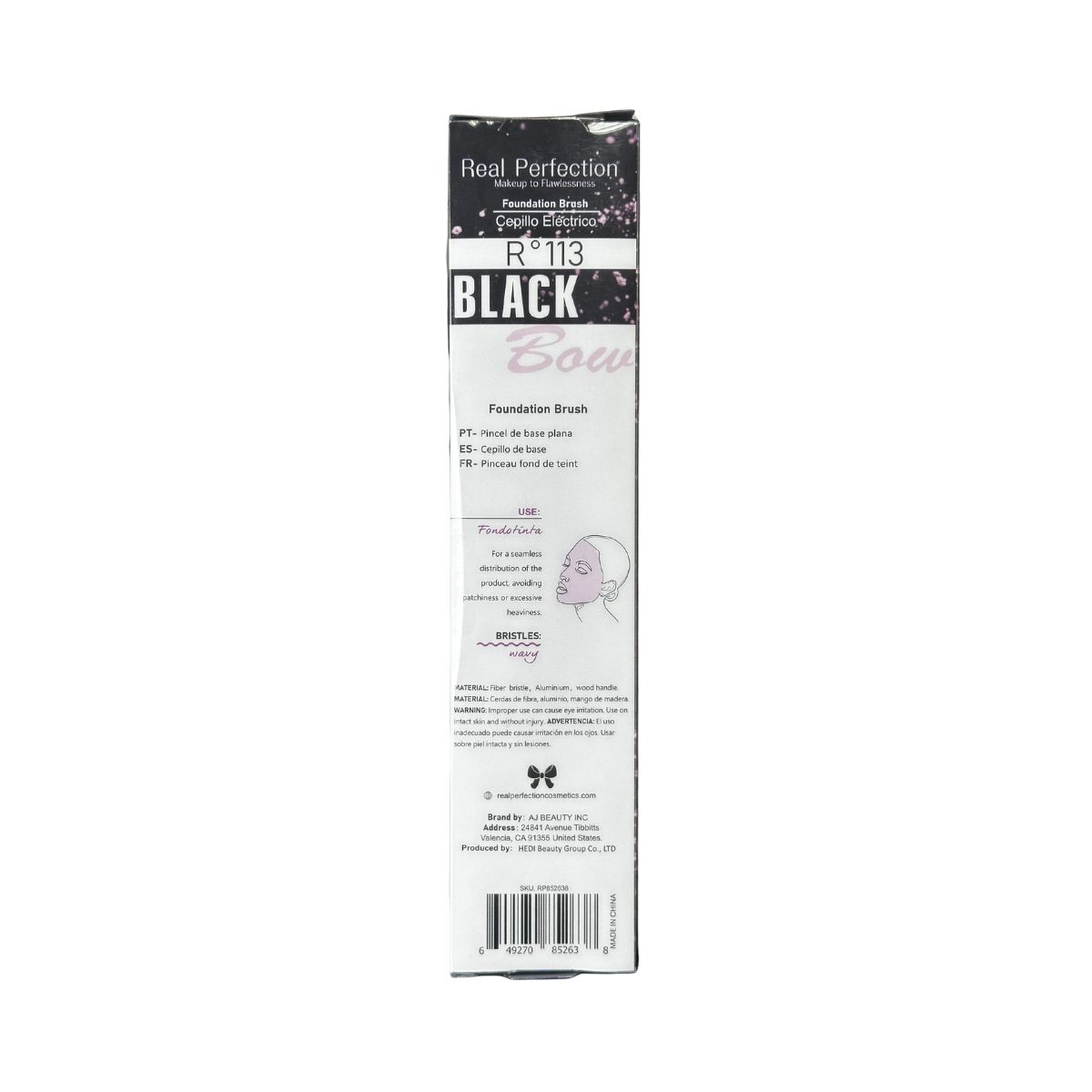 PINCEL FACIAL REAL PERFECTION PARA BASE R113