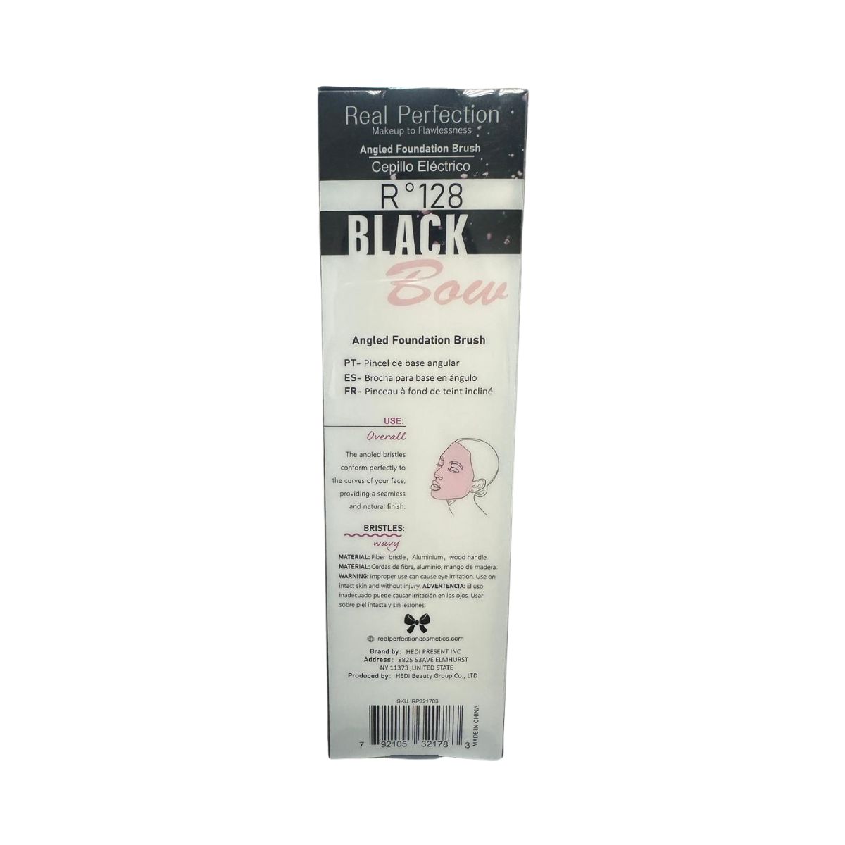 PINCEL FACIAL REAL PERFECTION PARA BASE R128