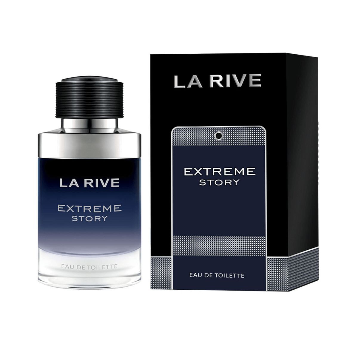 KIT LA RIVE PERFUME EDT MASCULINO EXTREME STORY 75ML + DESODORANTE CREME SPORT E