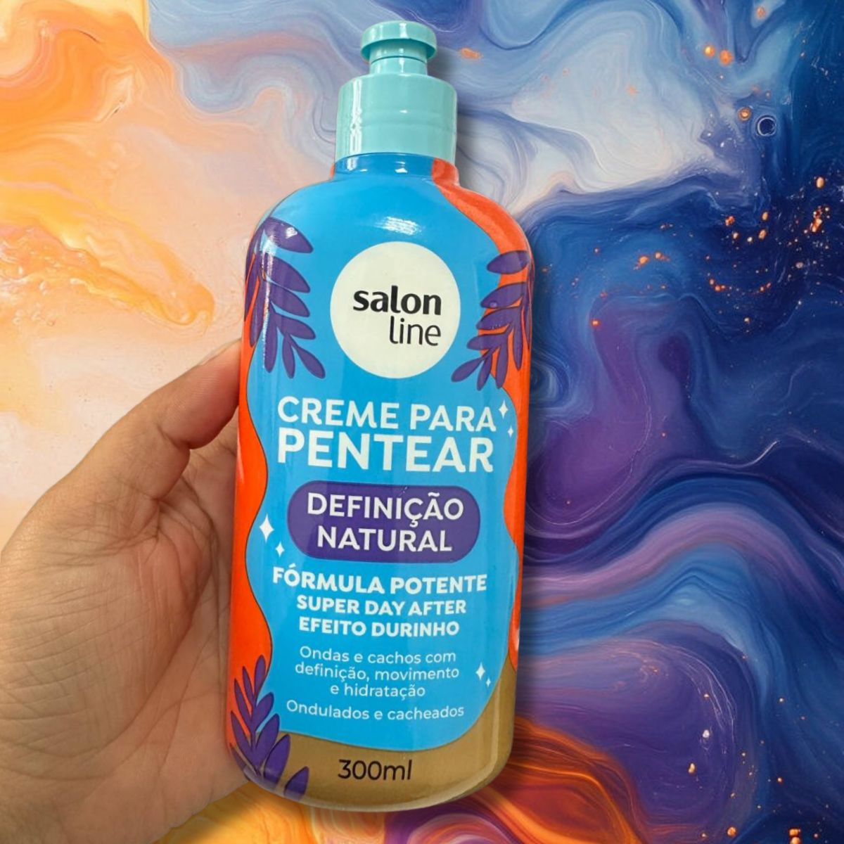 CREME PENTEAR CONDICIONADOR DEFINICAO NATURAL SALON LINE 300ML