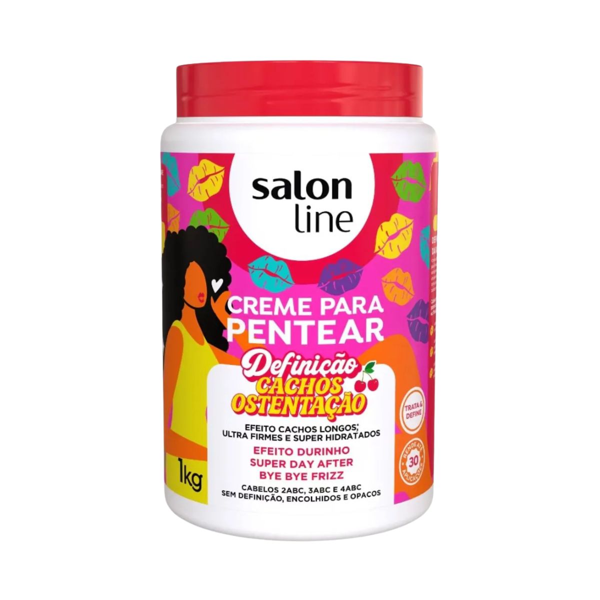 CREME PARA PENTEAR DEFINIÇÃO CACHOS OSTENTAÇÃO 1KG
