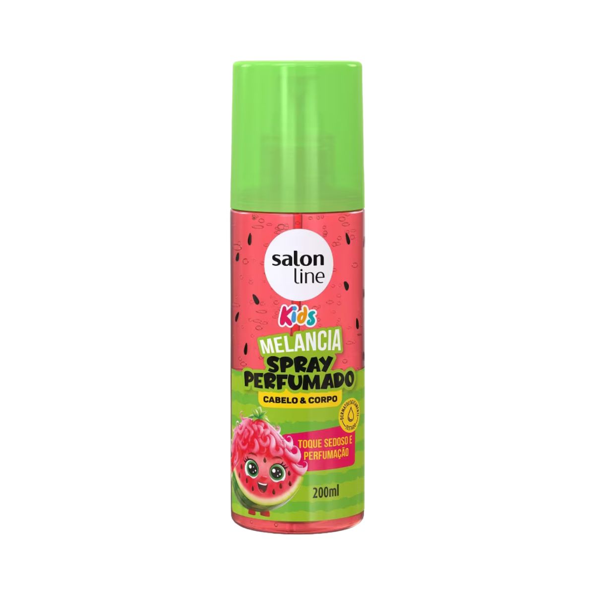 SPRAY PERFUMADO DESODORANTE KIDS MELANCIA SALON LINE 200ML