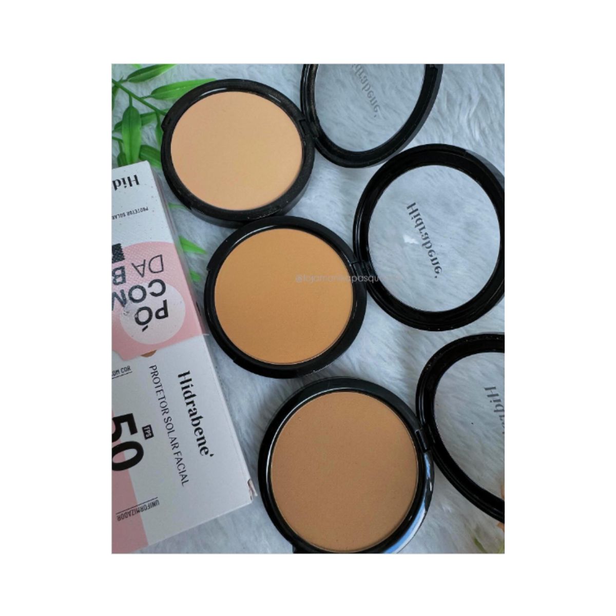 PÓ COMPACTO FPS50 CLARO HIDRABENE