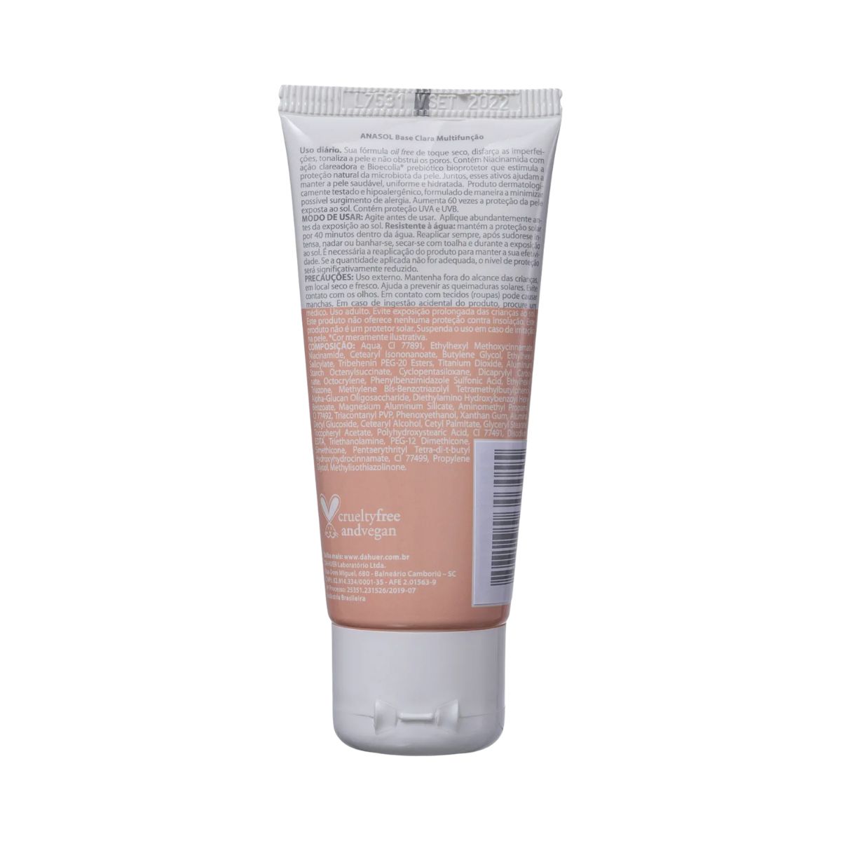 BASE CLARA MULTIFUNÇÃO FPS60 ANASOL 60G