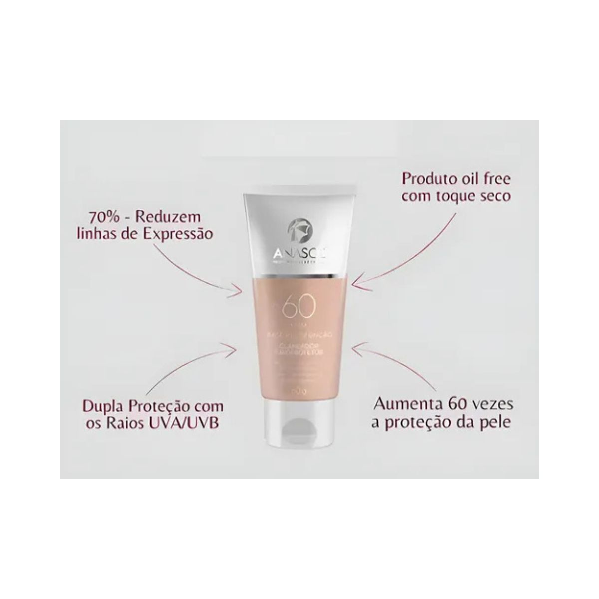 BASE CLARA MULTIFUNÇÃO FPS60 ANASOL 60G