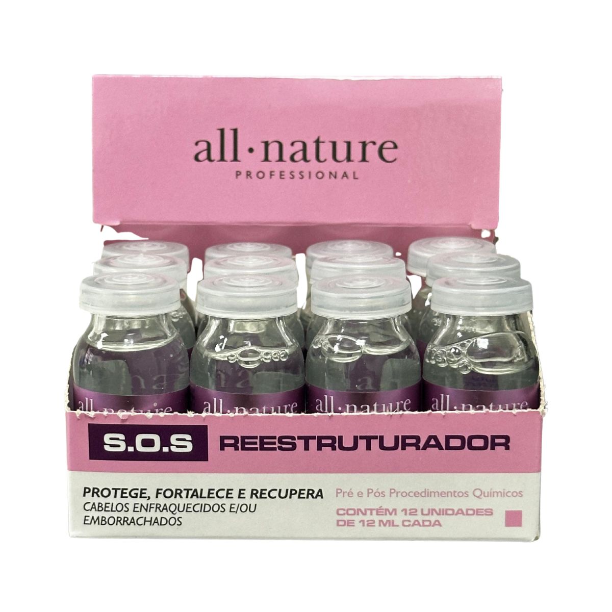 AMPOLA S.O.S REESTRUTURADOR ALL NATURE 12ML