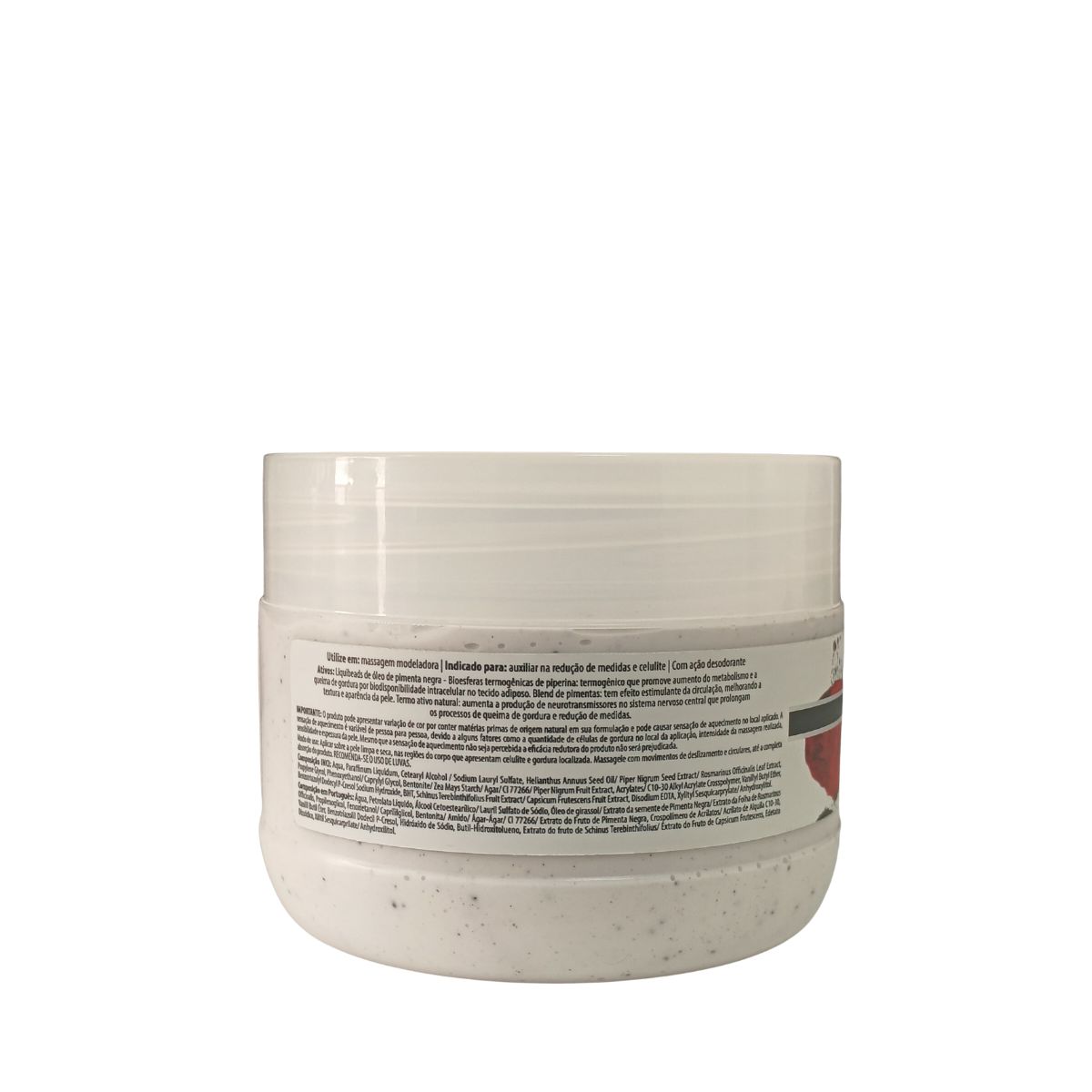 CREME DE MASSAGEM PIMENTA NEGRA DÁGUA NATURAL 300G