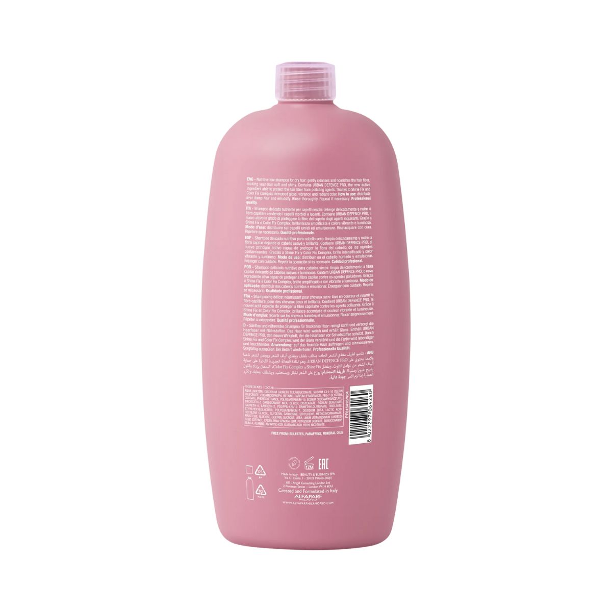 SHAMPOO SEMI DI LINO NUTRITIVE MOISTURE DRY HAIR ALFAPARF 1L