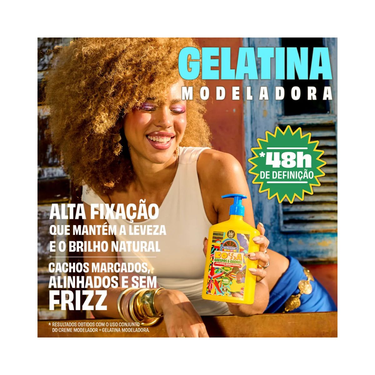 GELATINA MODELADORA BOSSA LOLA COSMETICS 500G