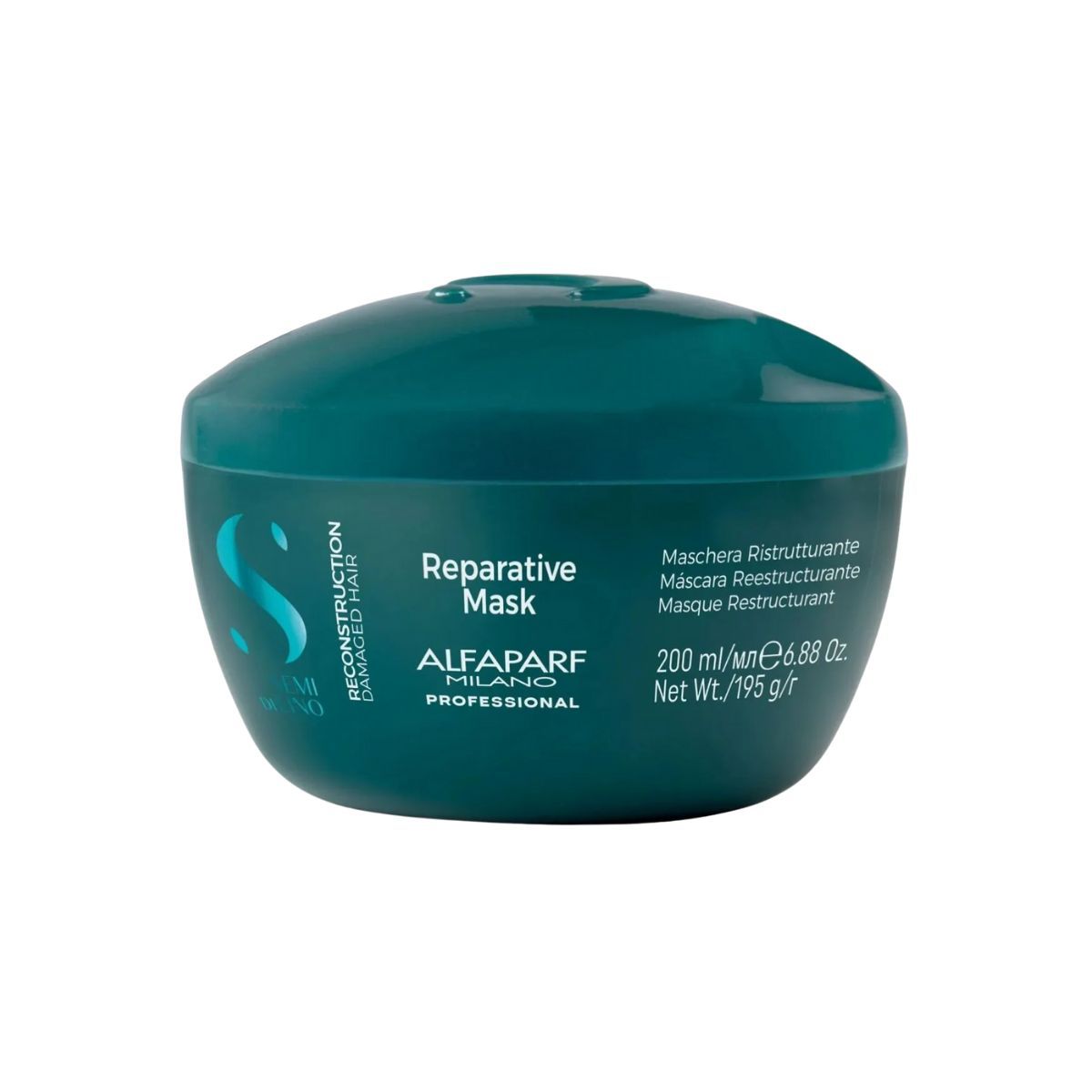 KIT ALFAPARF SHAMPOO SEMI DI LINO RECONSTRUCTION DAMAGED HAIR 250ML + MÁSCARA CO