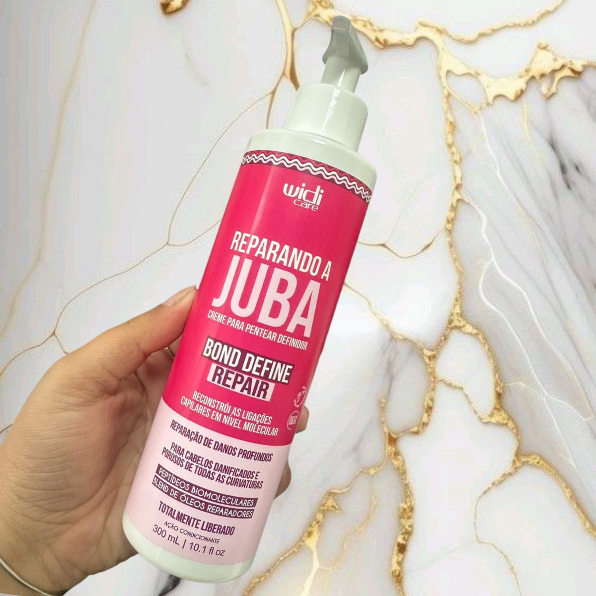 CREME PARA PENTEAR DEFINIDOR CONDICIONANTE JUBA BOND REPAIR WIDI CARE 300ML