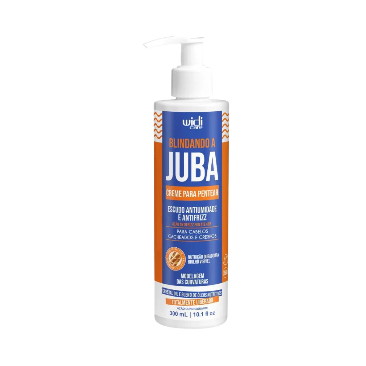 CREME PARA PENTEAR ESCUDO ANTIUMIDADE E ANTIFRIZZ BLINDANDO A JUBA WIDI CARE 300