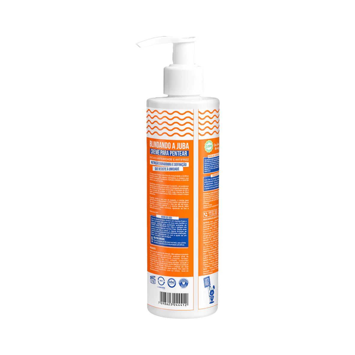 CREME PARA PENTEAR ESCUDO ANTIUMIDADE E ANTIFRIZZ BLINDANDO A JUBA WIDI CARE 300