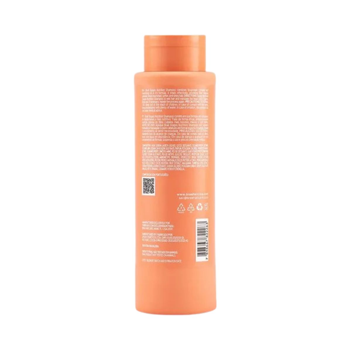 SHAMPOO STAGES NUTRIÇÃO BRAÉ 250ML