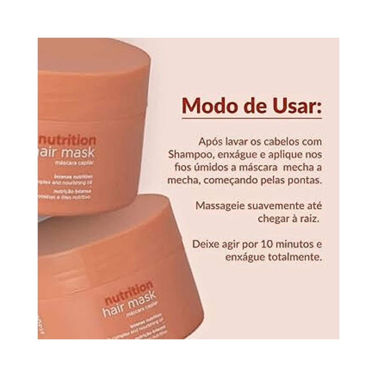MÁSCARA CAPILAR CONDICIONANTE STAGES NUTRIÇÃO BRAÉ 200G