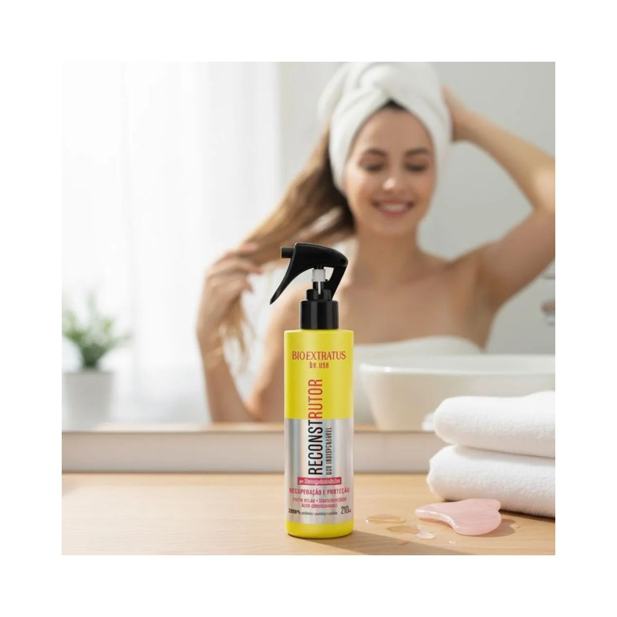 SPRAY FINALIZADOR RECONSTRUTOR BE.USE BIO EXTRATUS 210ML