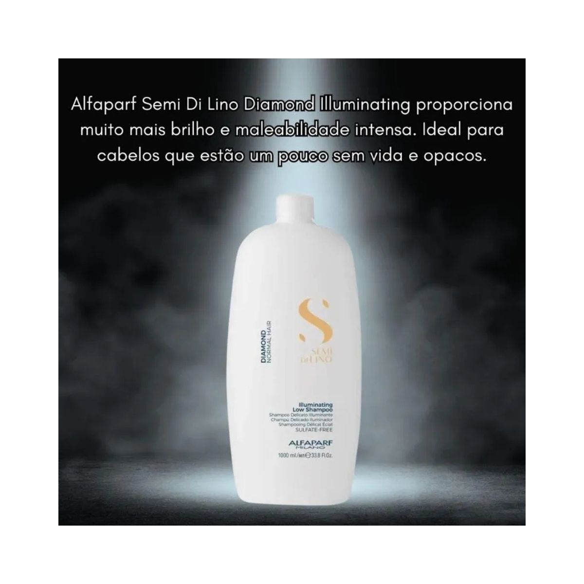 SHAMPOO SEMI DI LINO ILLUMINATING DIAMOND HAIR ALFAPARF 1L