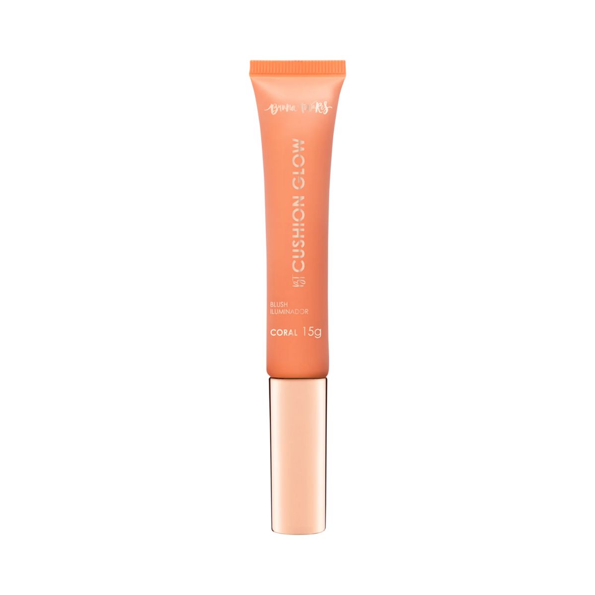 BLUSH ILUMINADOR CORAL CUSHION GLOW BRUNA TAVARES
