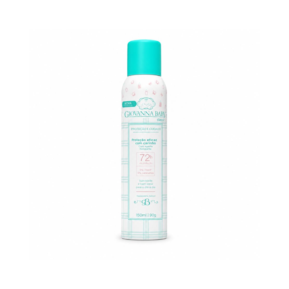 DESODORANTE ANTIPERSPIRANE AEROSOL ACTIMOOD 72HS CANDY GIOVANNA BABY 150ML