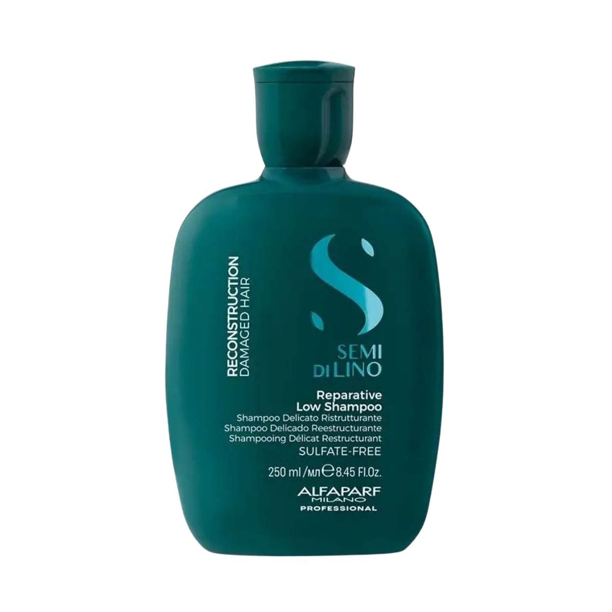 KIT ALFAPARF SHAMPOO SEMI DI LINO RECONSTRUCTION DAMAGED HAIR 250ML + AMPOLA SEM