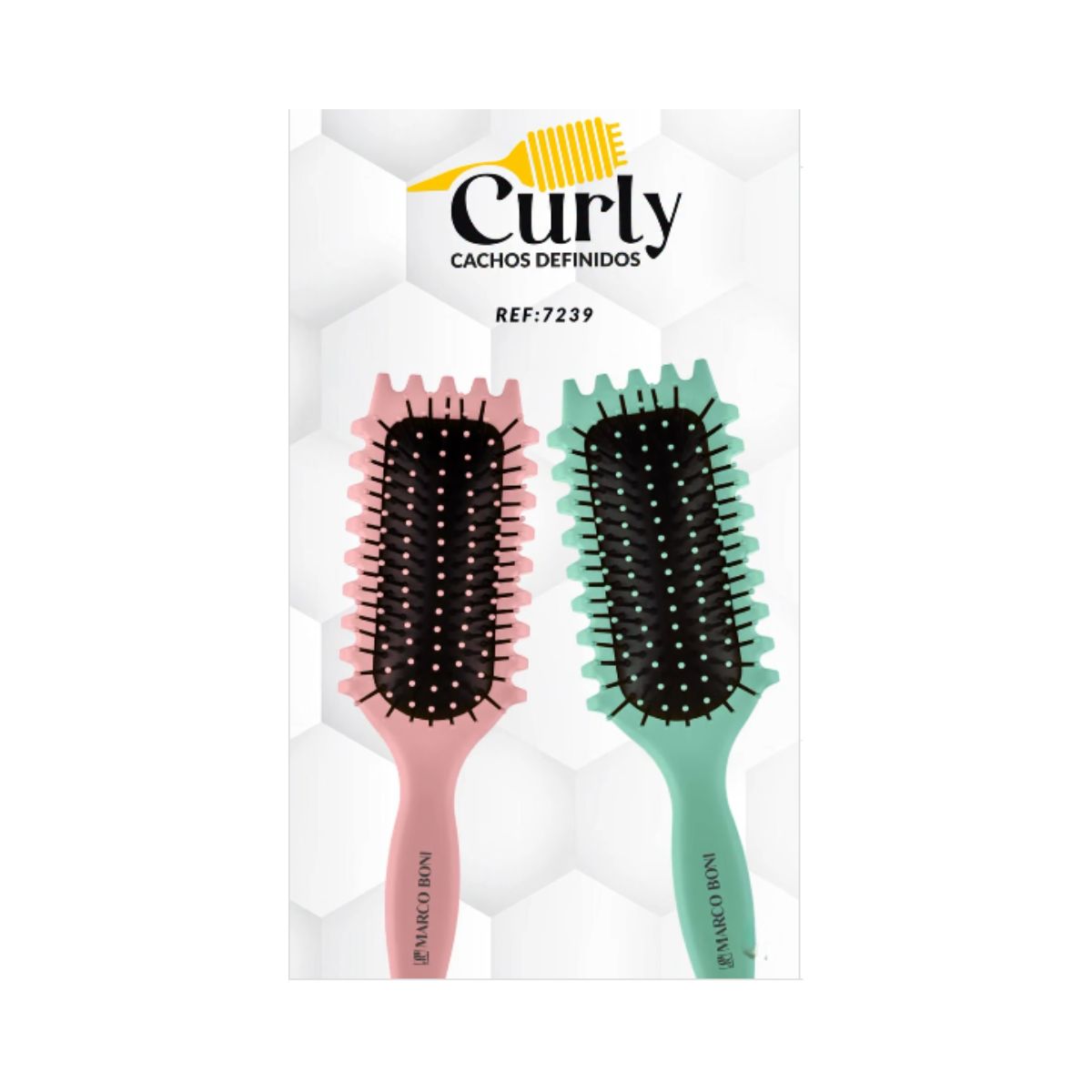 ESCOVA CURLY DEFINIDAORA CERDAS ÚNICAS MARCO BONI