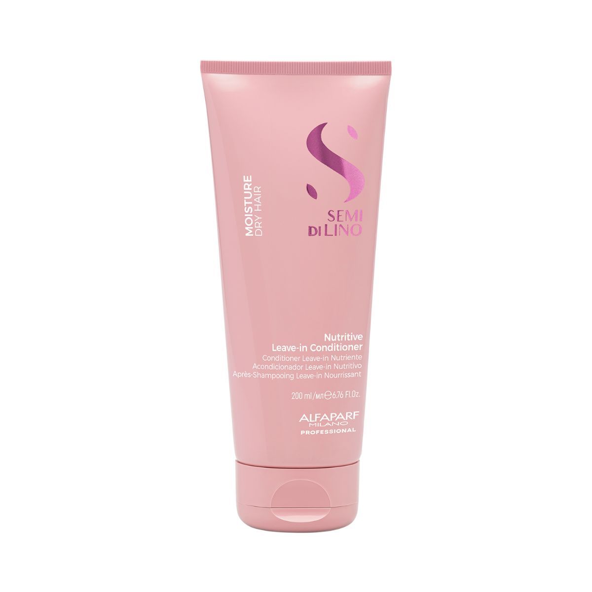 KIT ALFAPARF LEAVE-IN SEMI DI LINO NUTRITIVE MOISTURE DY HAIR 200ML + AMPOLA SEM