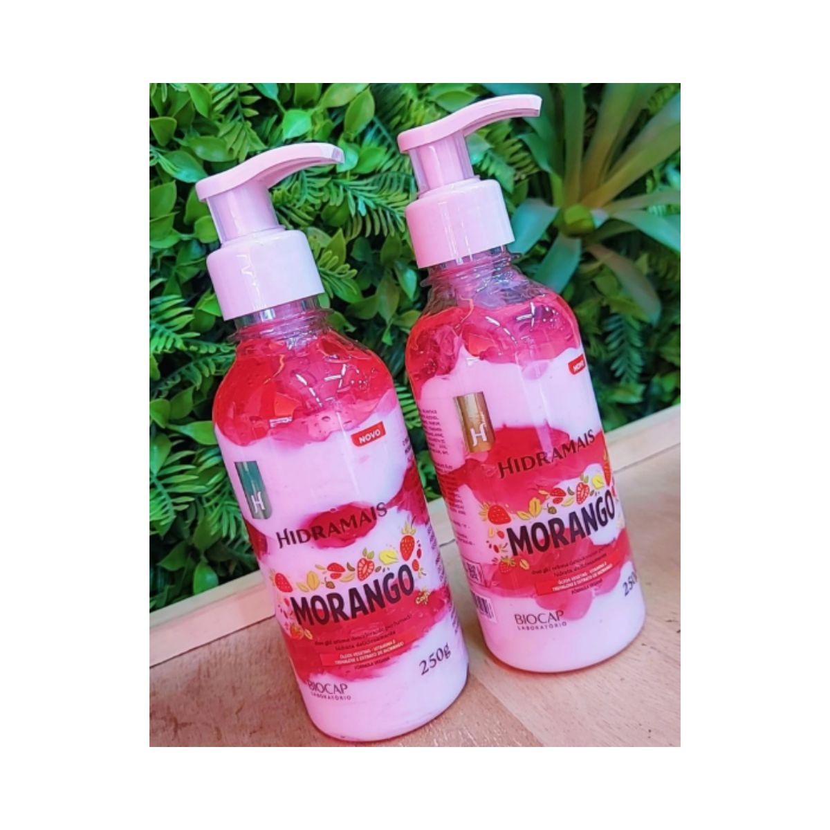 CREME HIDRATANTE DESODORANTE DUO GEL PERFUMADO MORANGO 250G