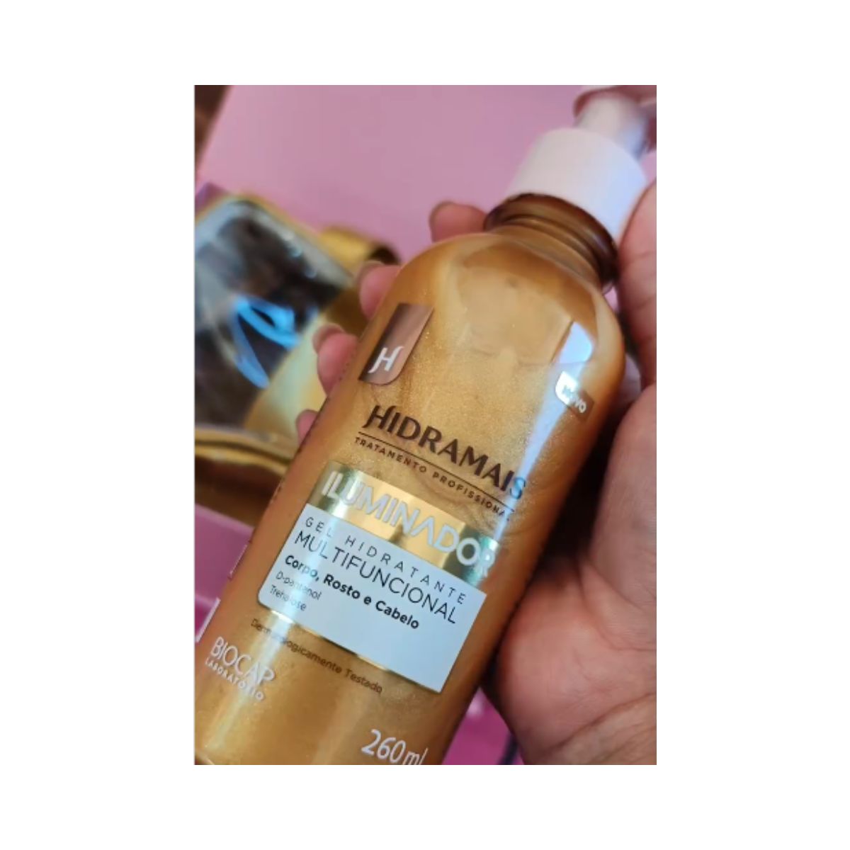 ILUMINADOR MULTIFUNCIONAL CORPO, ROSTO E CABELO HIDRAMAIS 260ML