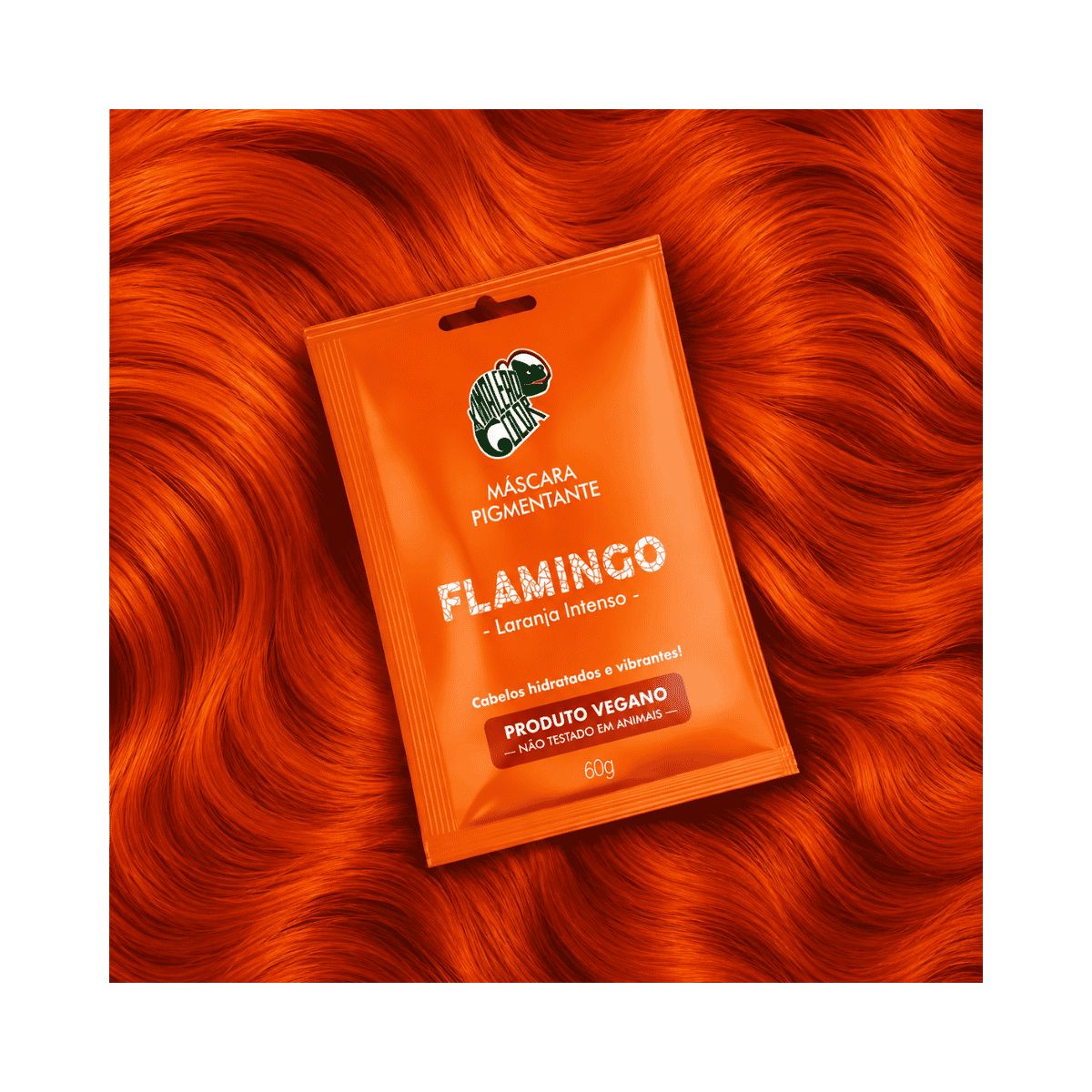 MÁSCARA PIGMENTANTE FLAMINGO KAMALEÃO 60G