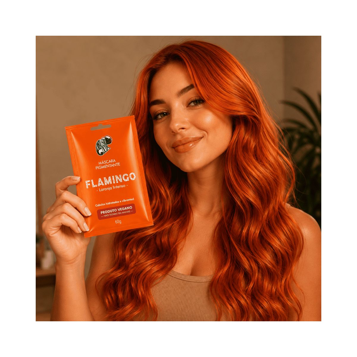 MÁSCARA PIGMENTANTE FLAMINGO KAMALEÃO 60G
