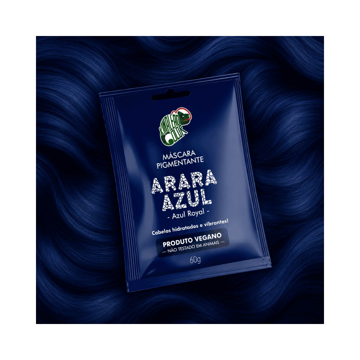 MÁSCARA PIGMENTANTE ARARA AZUL KAMALEÃO 60G
