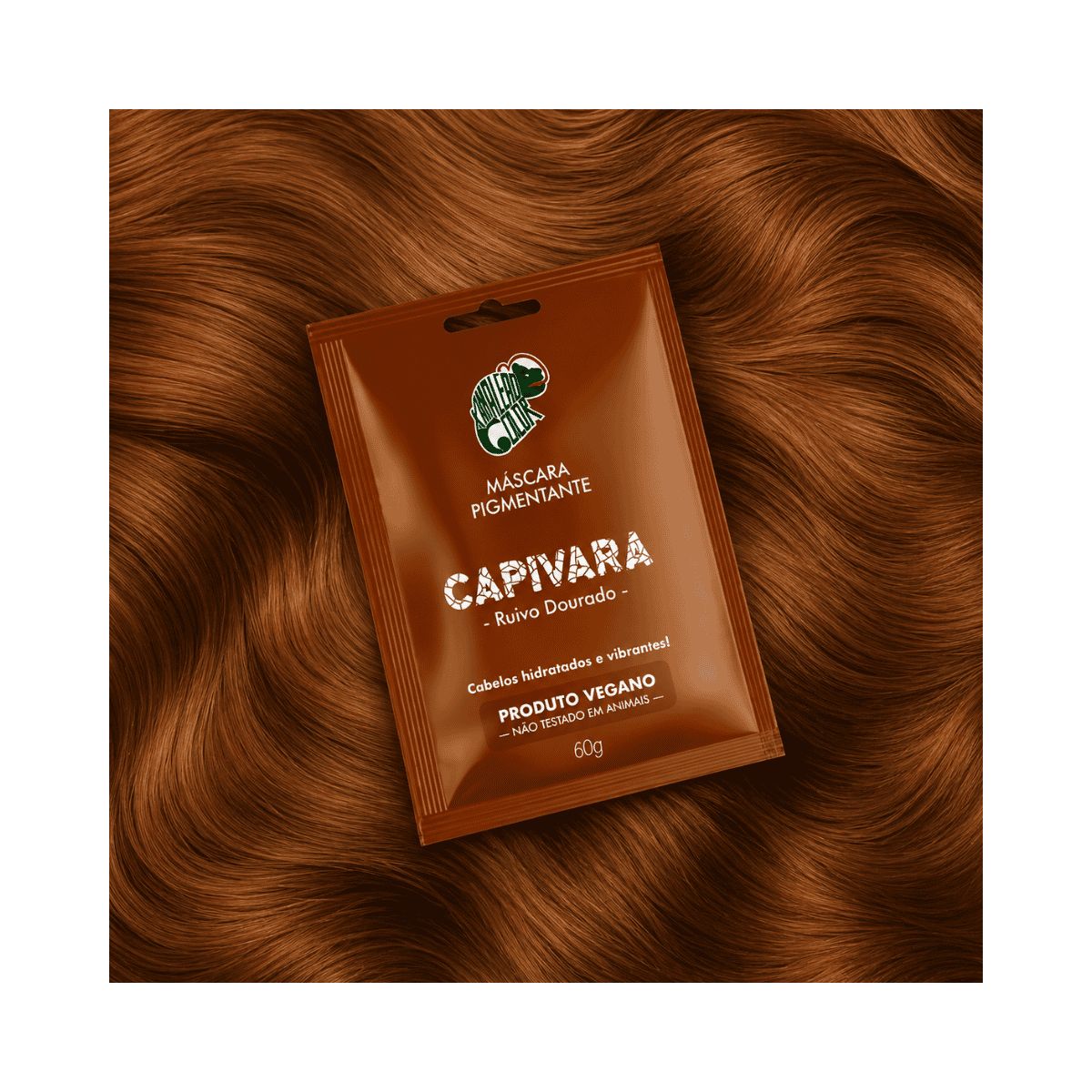 MÁSCARA PIGMENTANTE CAPIVARA KAMALEÃO 60G