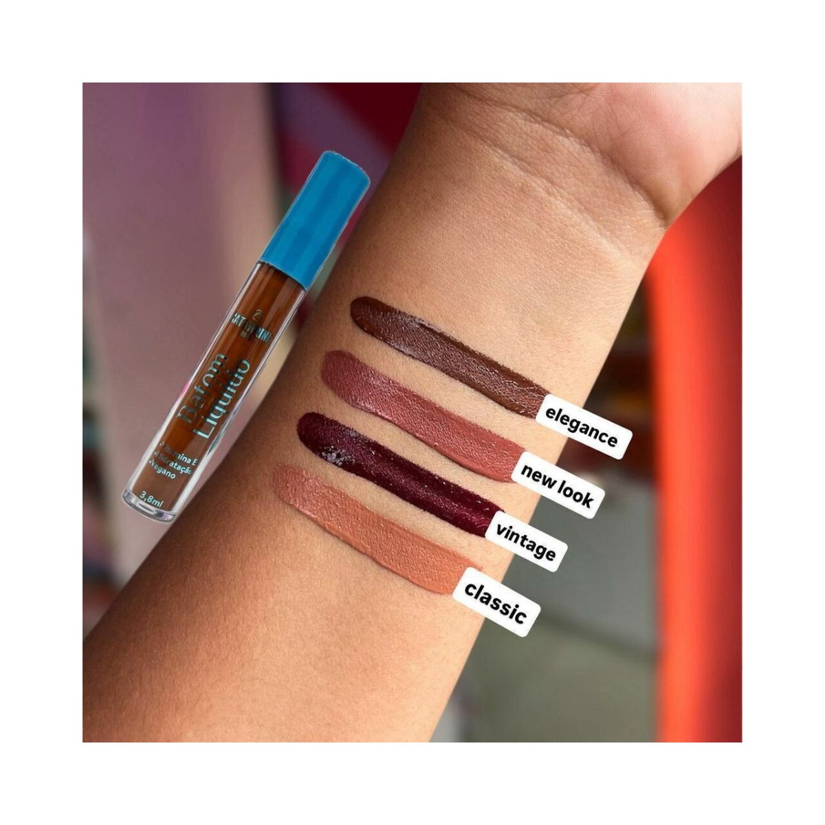 BATOM LÍQUIDO MATTE NEW LOOK CATHARINE HILL