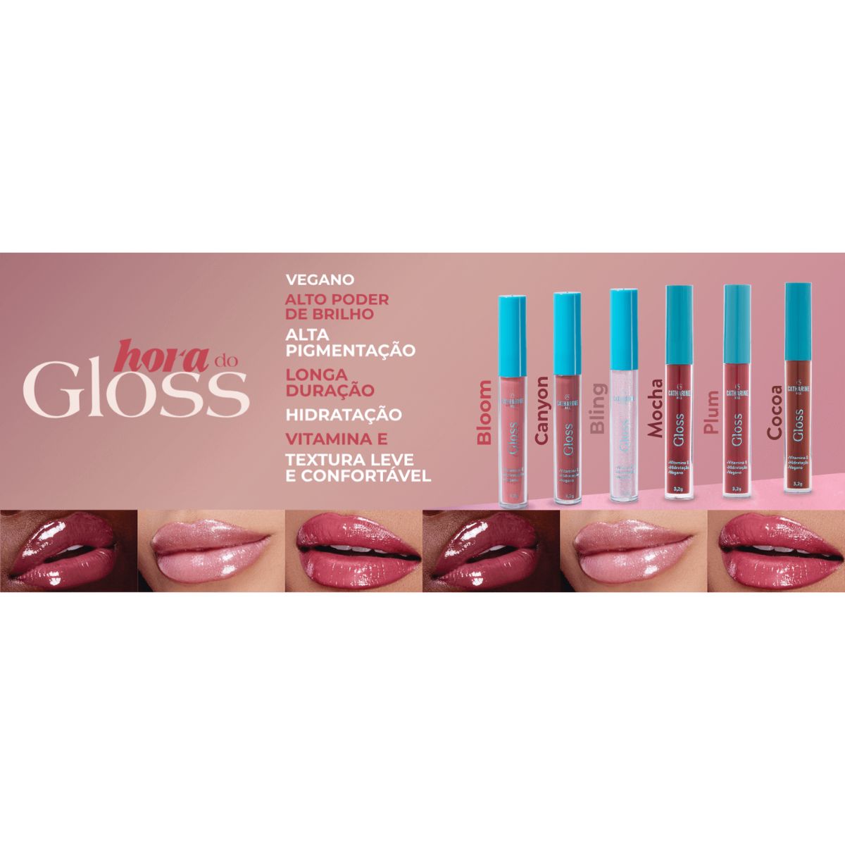 LIP GLOSS COCOA CATHARINE HILL